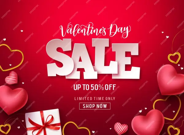Valentine's Day Sale promo